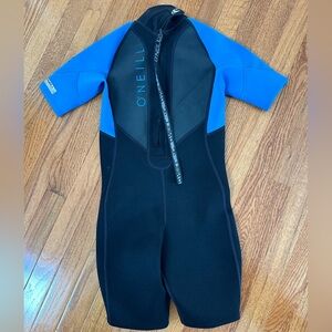 O'Neill Youth Reactor II 2mm Back Zip Shorty Wetsuit - Size 12 *worn once*